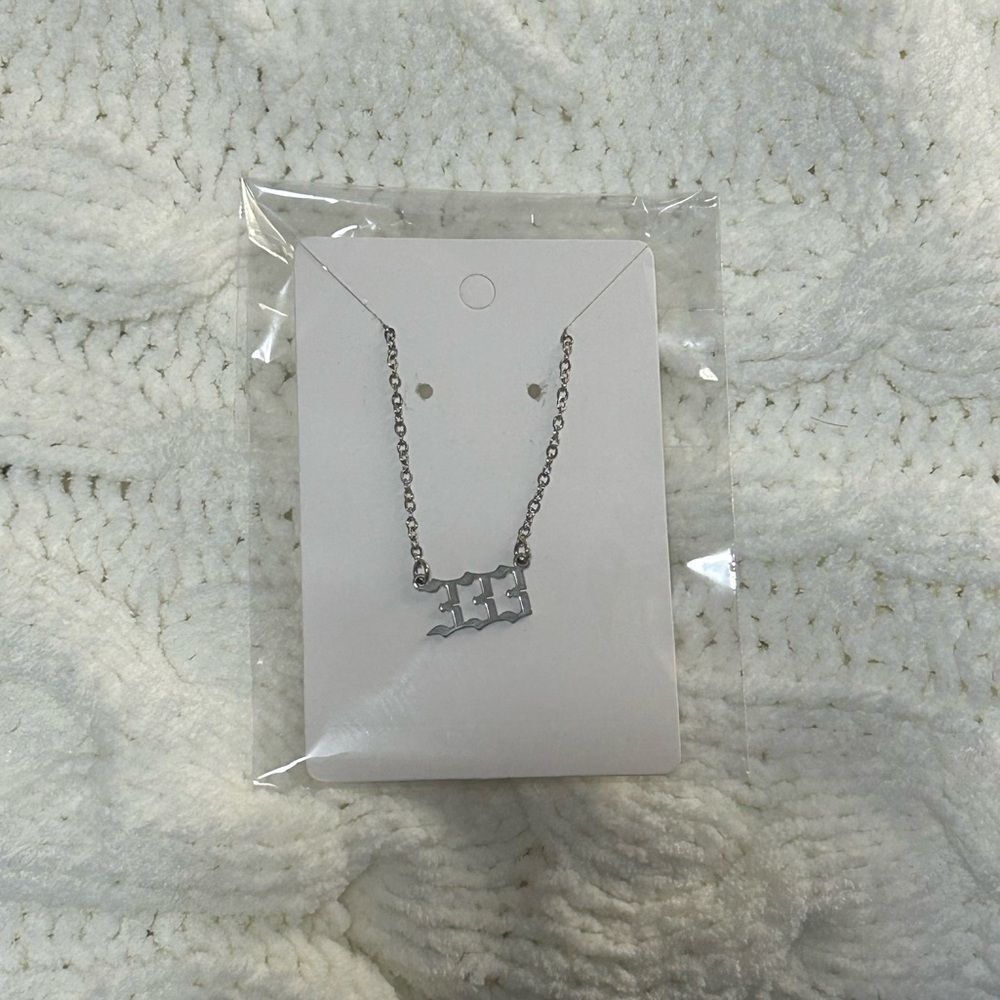 333  Silver Necklace